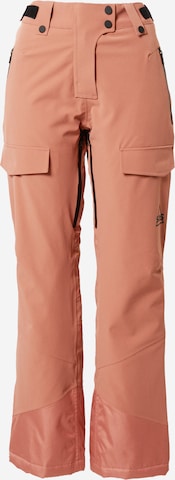 SOS Normální Kalhoty 'Aspen' – červená: přední strana