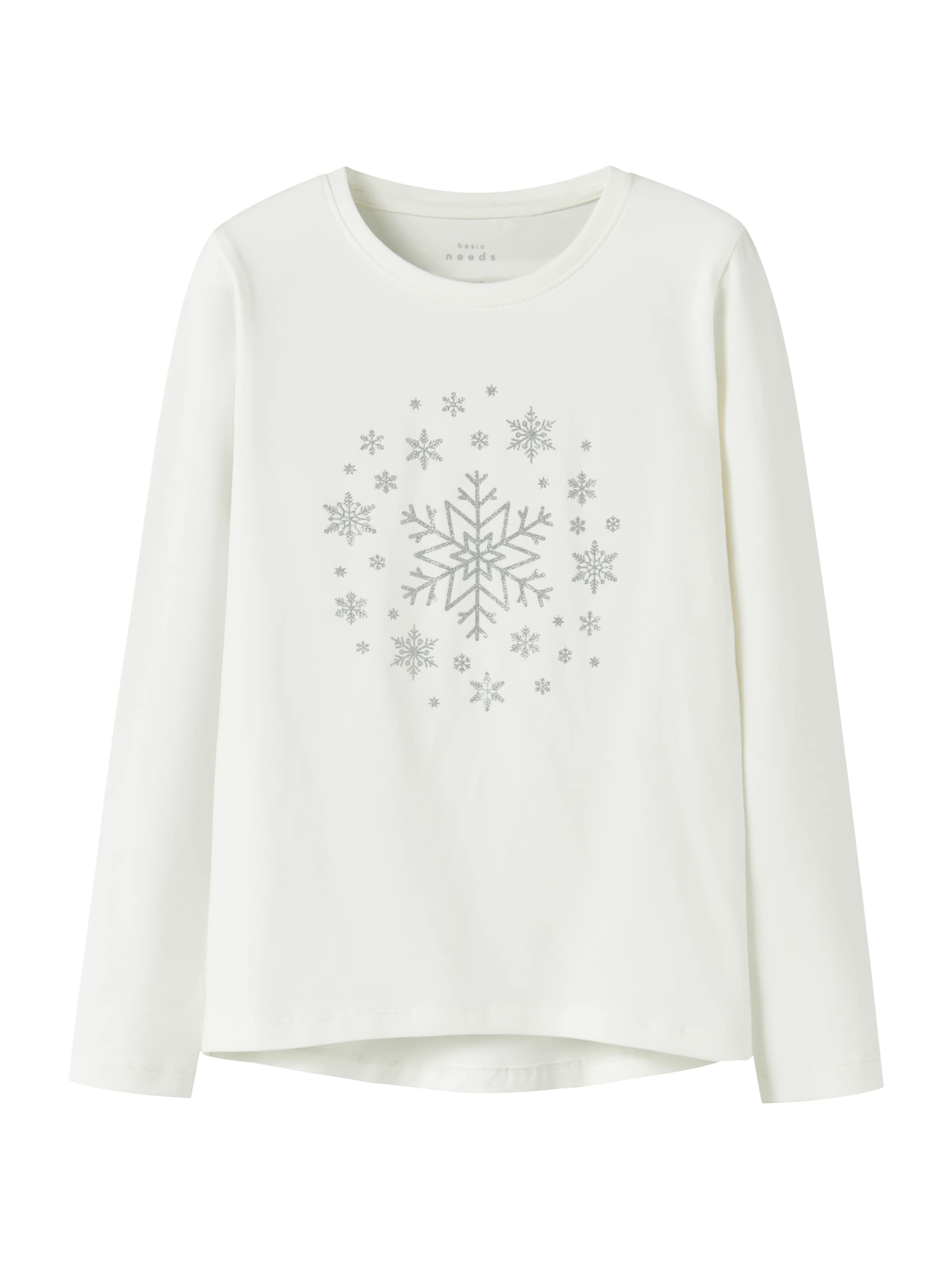 NAME IT Shirt 'NKFVIPARTY' in White: front