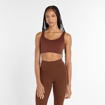 new balance - Bustier Sujetador deportivo 'Harmony' en marrón: frente