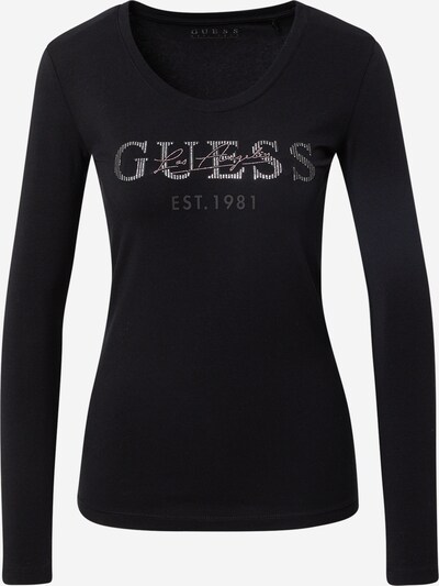 GUESS Shirt in Black / Silver, Item view