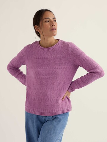 Seasalt Cornwall Pullover 'Kinter' in Lila: Vorderseite