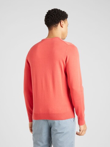 HUGO Sweater 'San Cassius' in Red