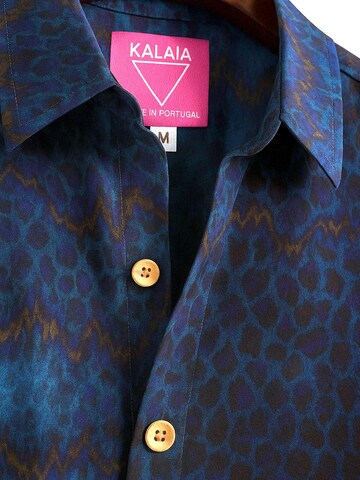 Kalaia Regular Fit Hemd in Blau
