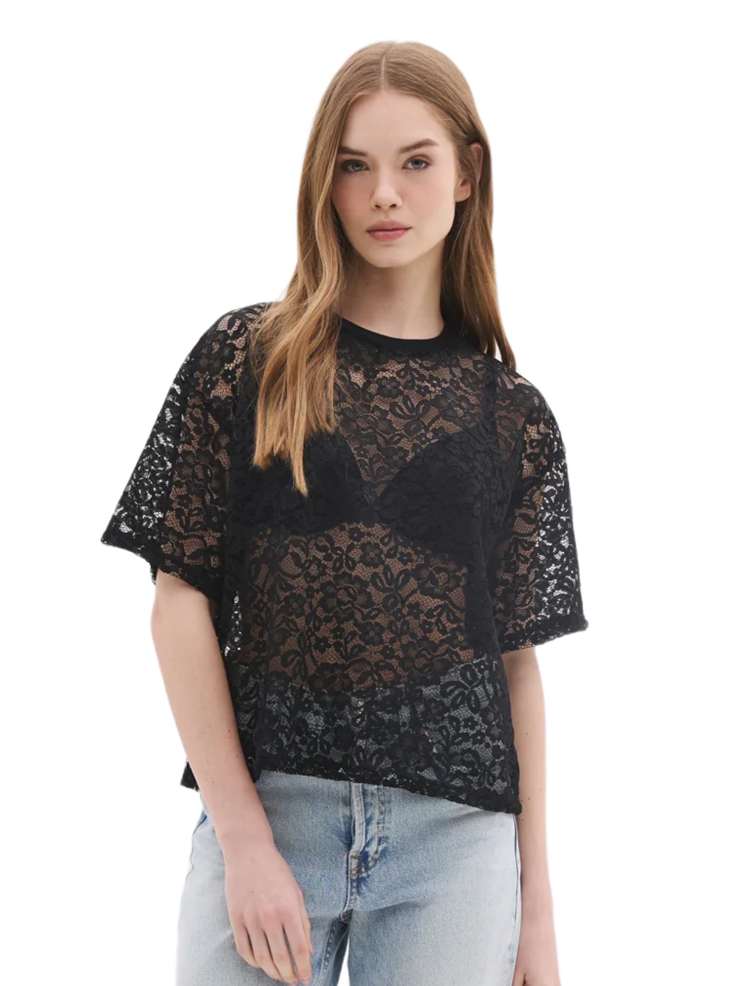 No Matter What Bluse in Schwarz