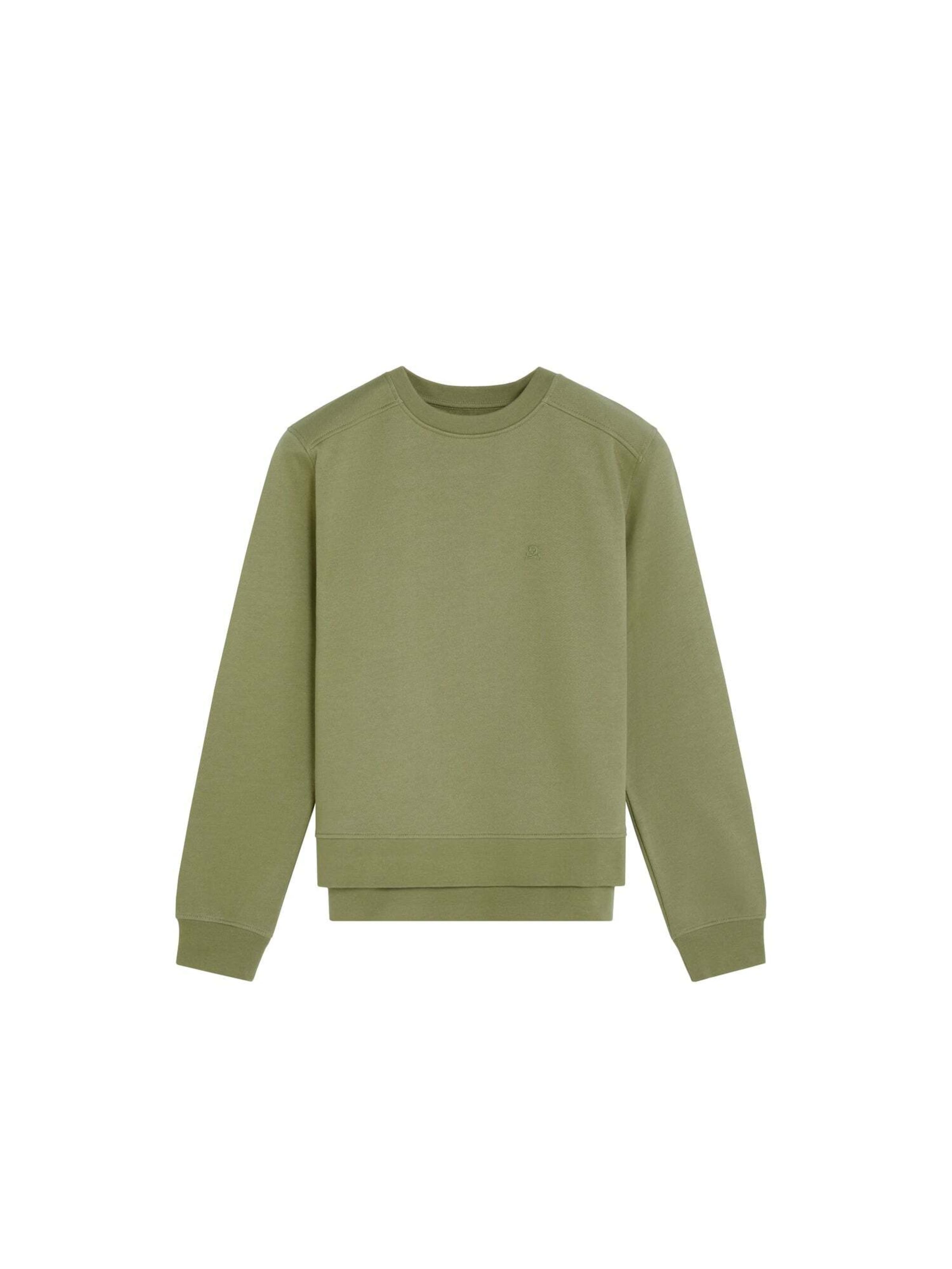 Sweat-shirt Scalpers en vert : devant
