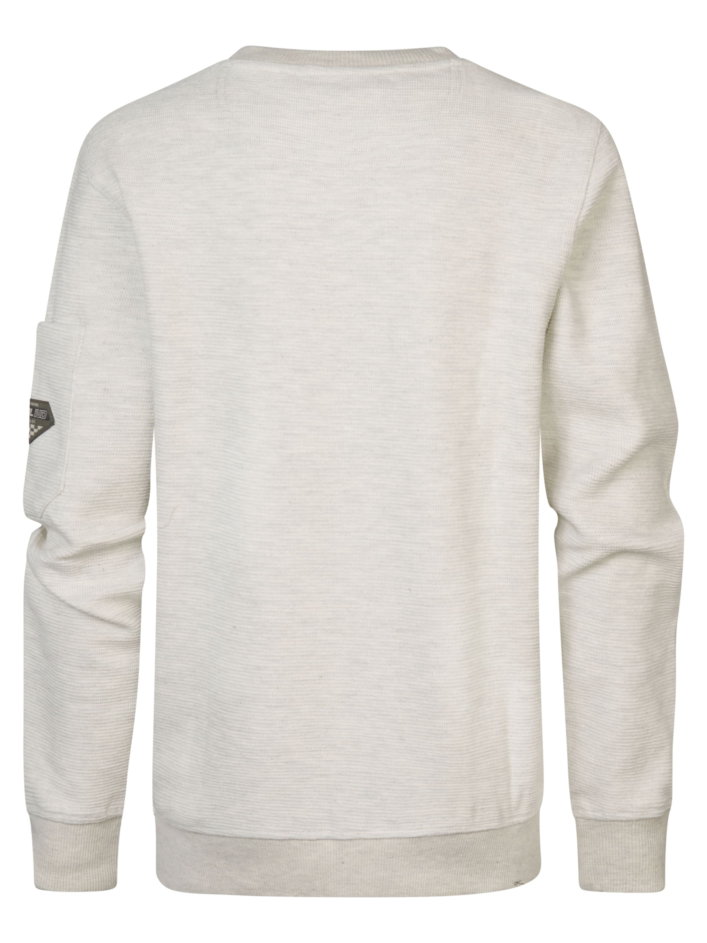 Petrol Industries Sweatshirt 'Ninilchik' in White