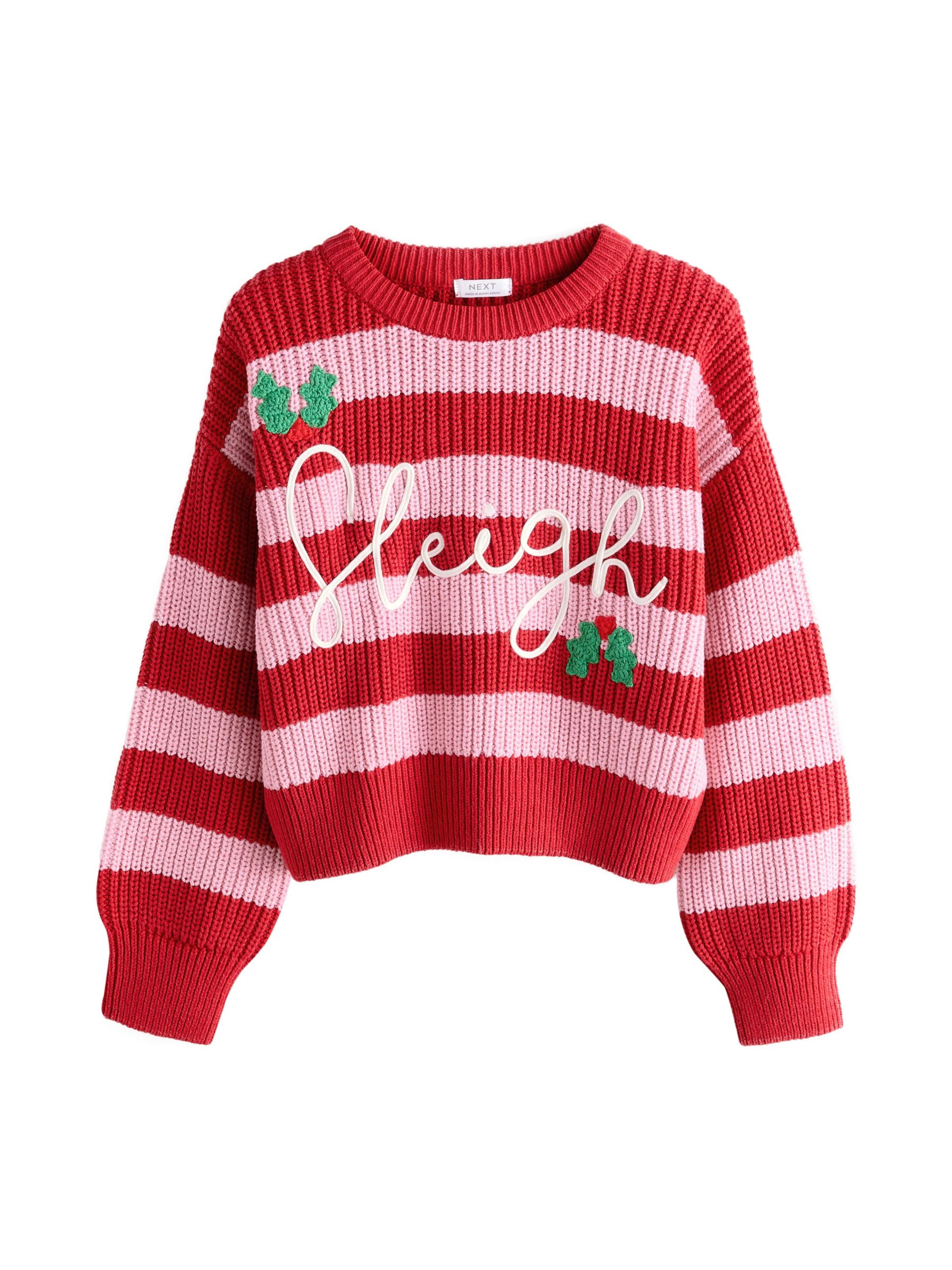 Next Pulover u zelena / roza / crvena / bijela, Pregled proizvoda