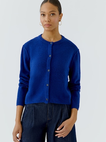 OUI Strickjacke in Blau: Vorderseite