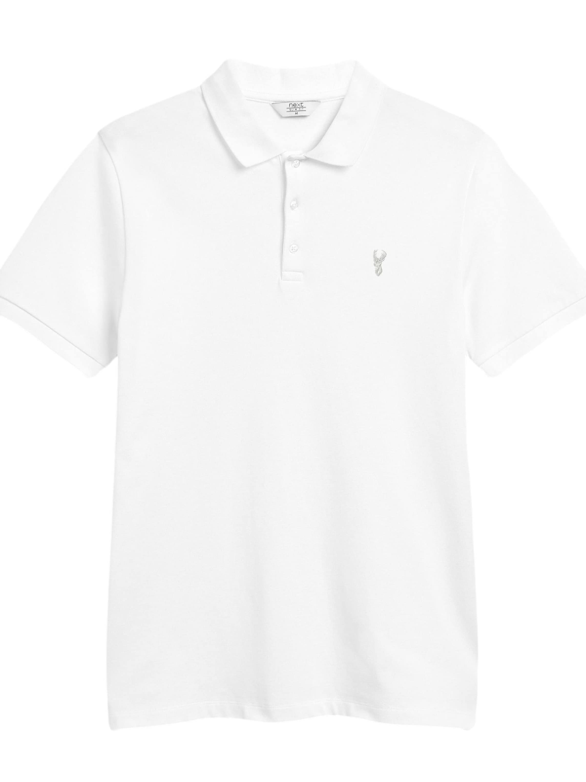 Next Tričko - Biela: predná strana