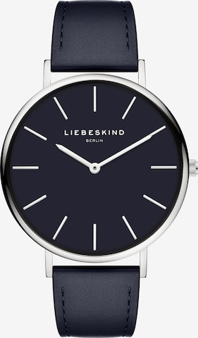 Liebeskind Berlin Analoog horloge in Blauw: voorkant