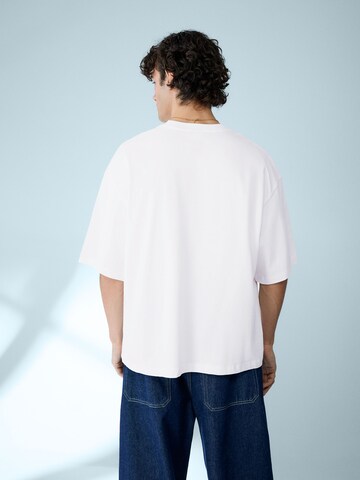 Bershka Shirt in White