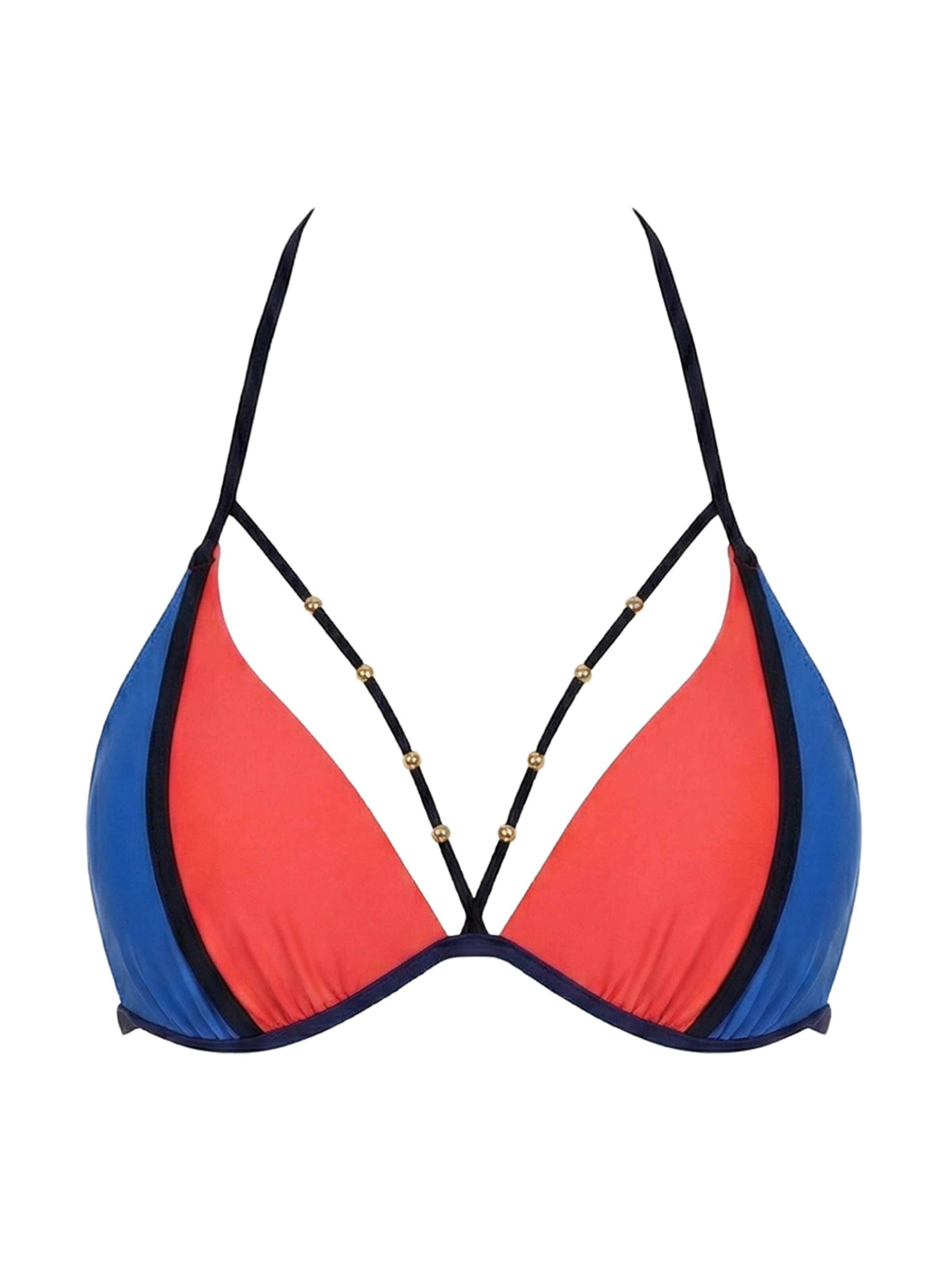 Marko Push-up Góra bikini 'Rose M-818 (4)' w kolorze pomarańczowy: przód