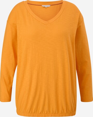 TRIANGLE Shirt in Oranje: voorkant