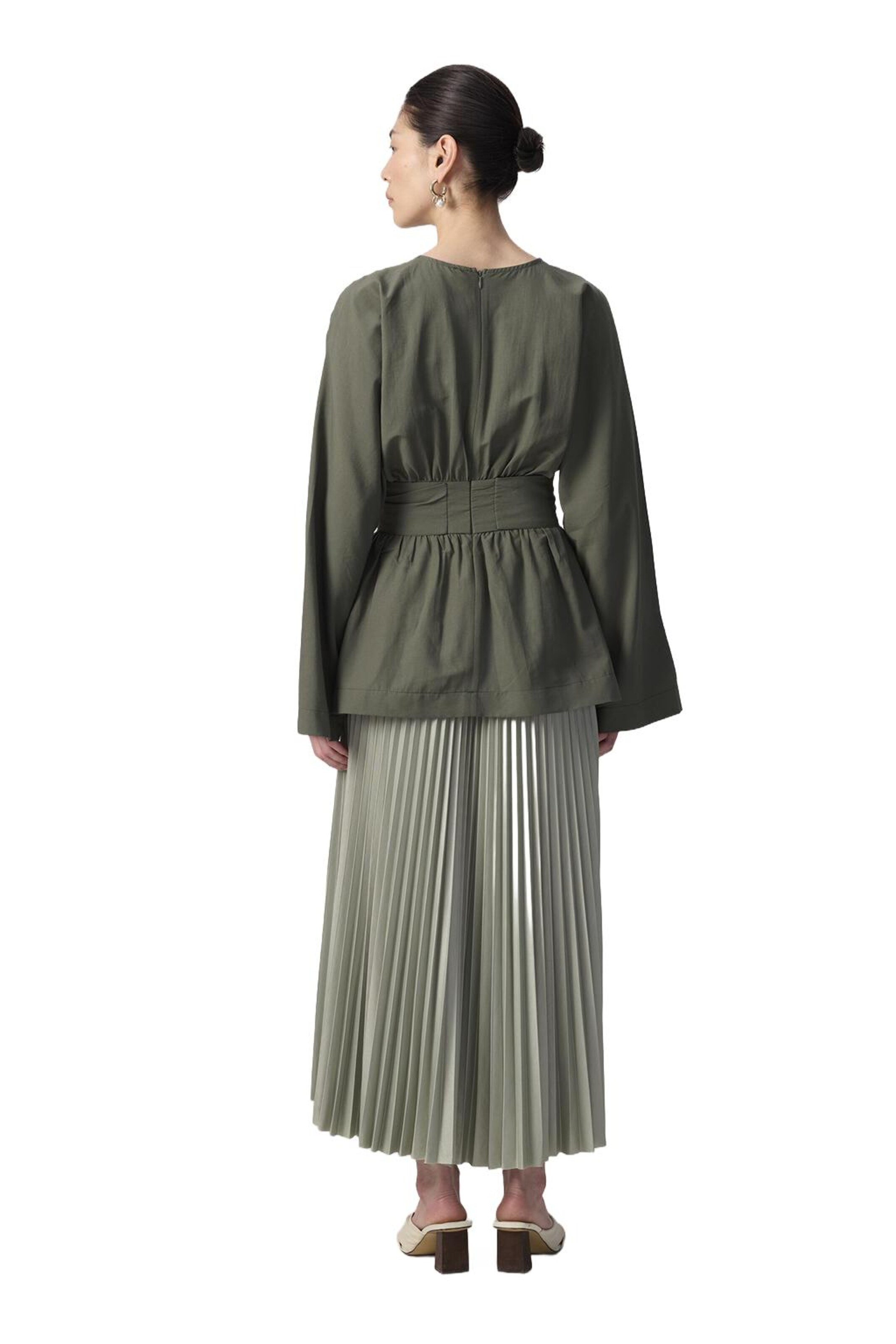 Touche Prive Tunic in Green