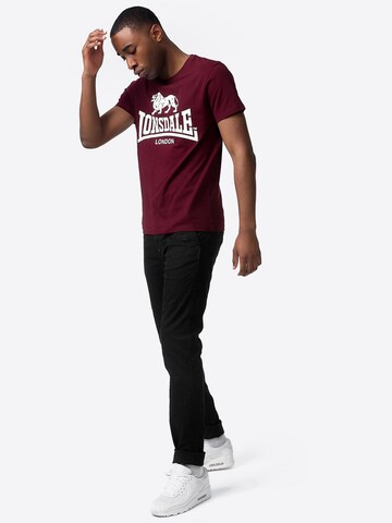 T-Shirt 'KELSO' LONSDALE en gris