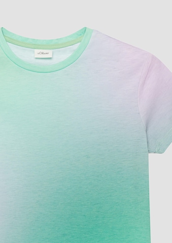 T-Shirt s.Oliver en vert