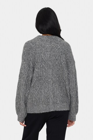 SAINT TROPEZ Pullover in Grau