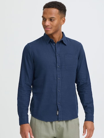 BLEND Regular fit Overhemd ' BHMLinex ' in Blauw: voorkant