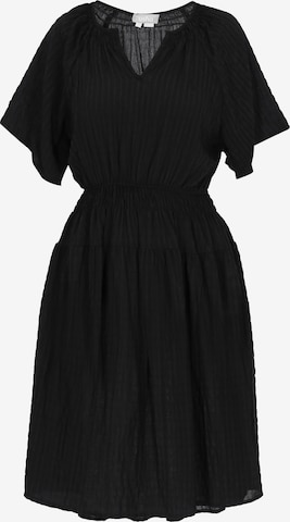 Robe 'Casual' Usha en noir : devant