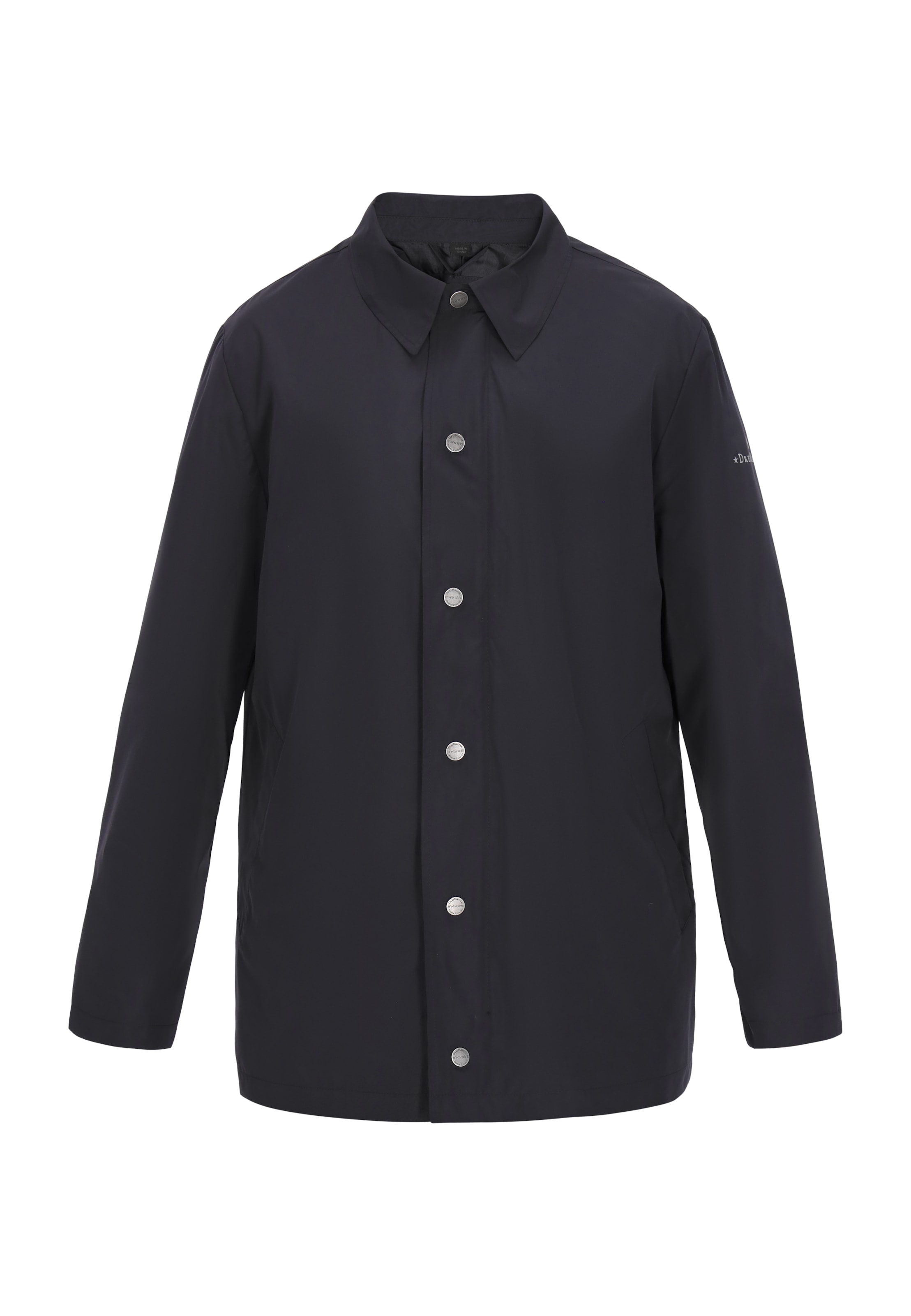 DreiMaster Klassik Between-season jacket in Blue: front
