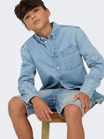 Only & Sons Junior Regular Jeans 'OSJEdge' in Blauw