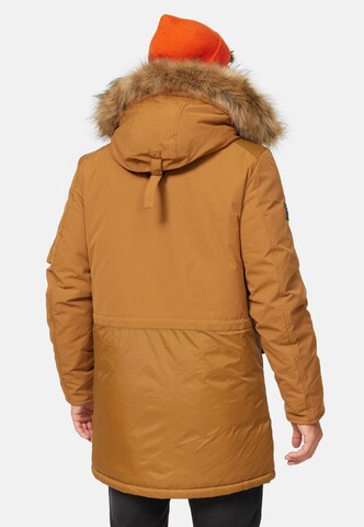 Parka d’hiver 'Jarl' INDICODE JEANS en marron