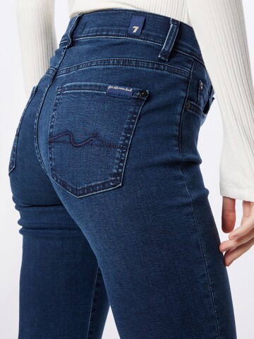 7 for all mankind Flared Jeans 'Park Avenue' i blå