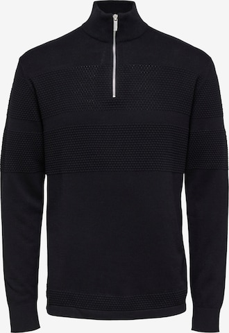 SELECTED HOMME Sweater 'Maine' in Black: front
