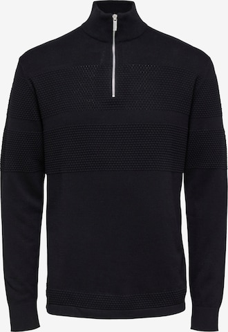 Pullover 'Maine' di SELECTED HOMME in nero: frontale