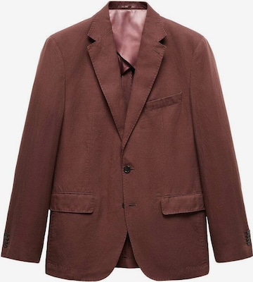 MANGO MAN Regular fit Suit Jacket 'Salerno' in Brown: front