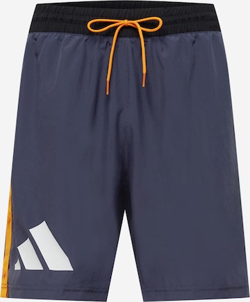 Pantalon de sport ADIDAS PERFORMANCE en bleu : devant