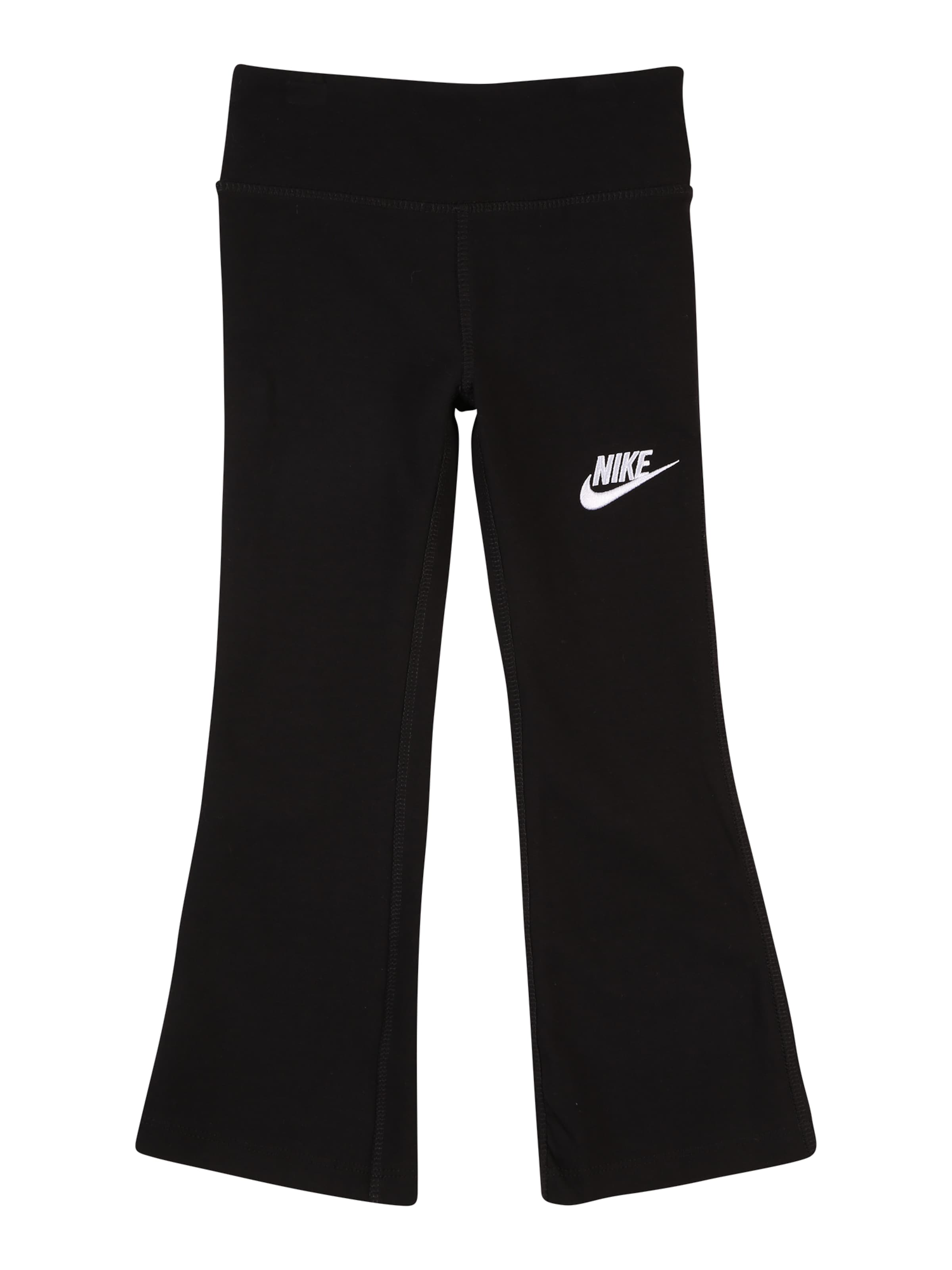 Nike Sportswear - Acampanado Leggings en negro: frente