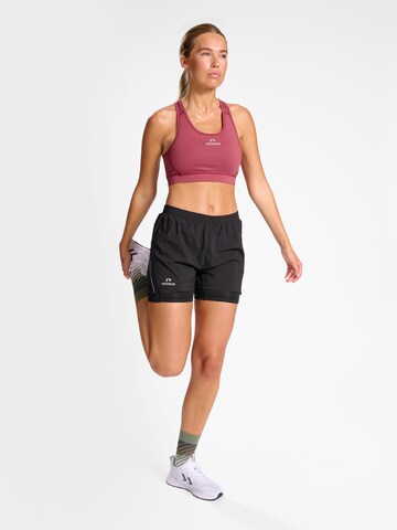 Newline Regular Sports trousers 'PACE' in Black