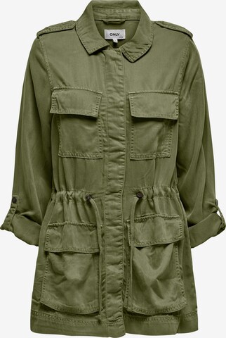 Veste mi-saison 'New Kenya' ONLY en vert : devant