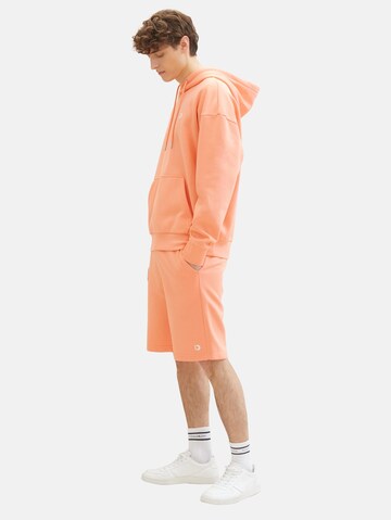 TOM TAILOR DENIM Loosefit Shorts in Orange