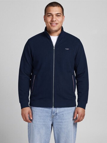 Veste de survêtement 'JPRBLUAlves' Jack & Jones Plus en bleu