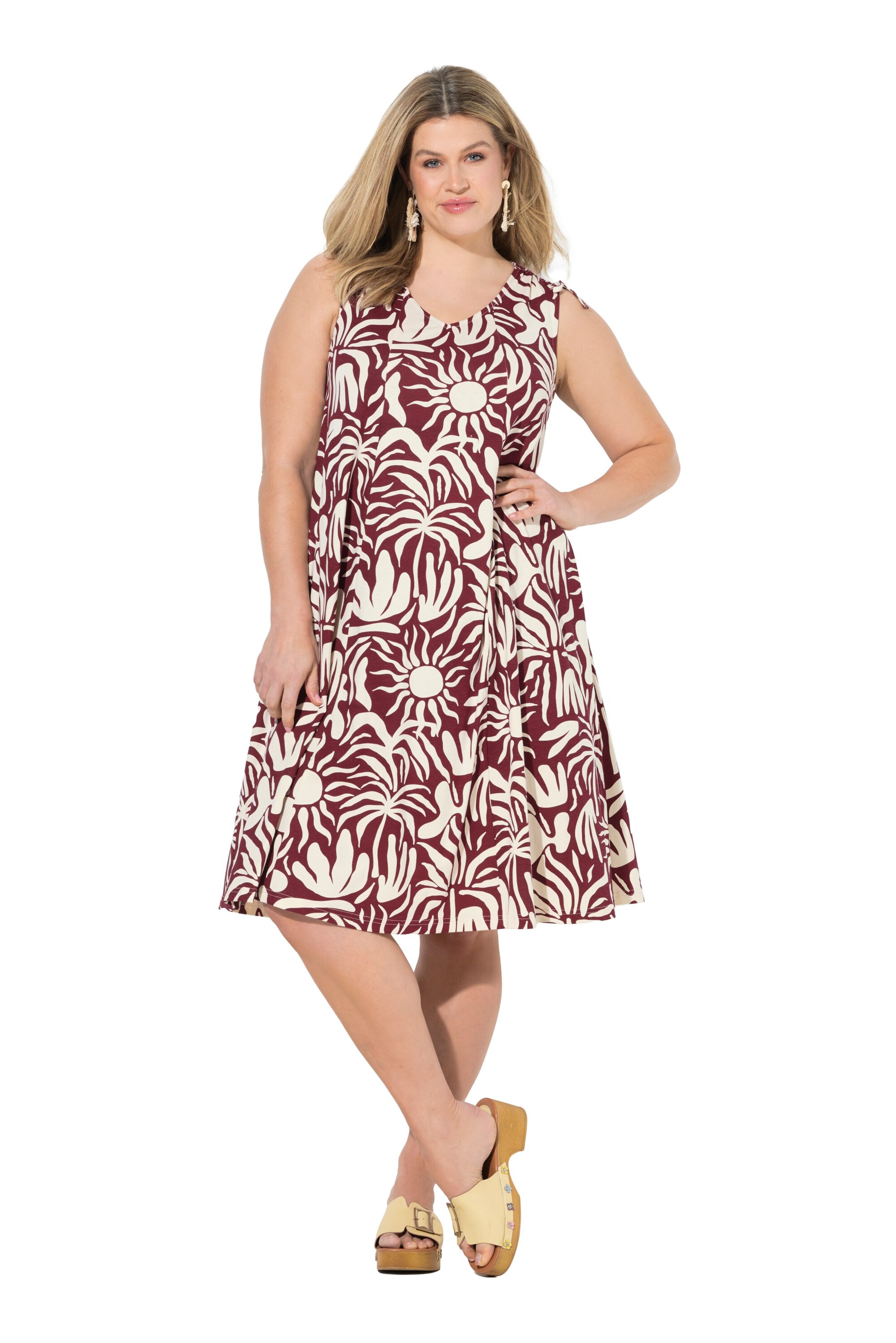 Ulla Popken Kleid in Mischfarben: Vorderseite