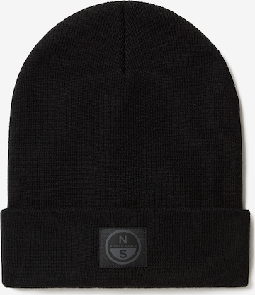 North Sails Mütze in Schwarz: Vorderseite
