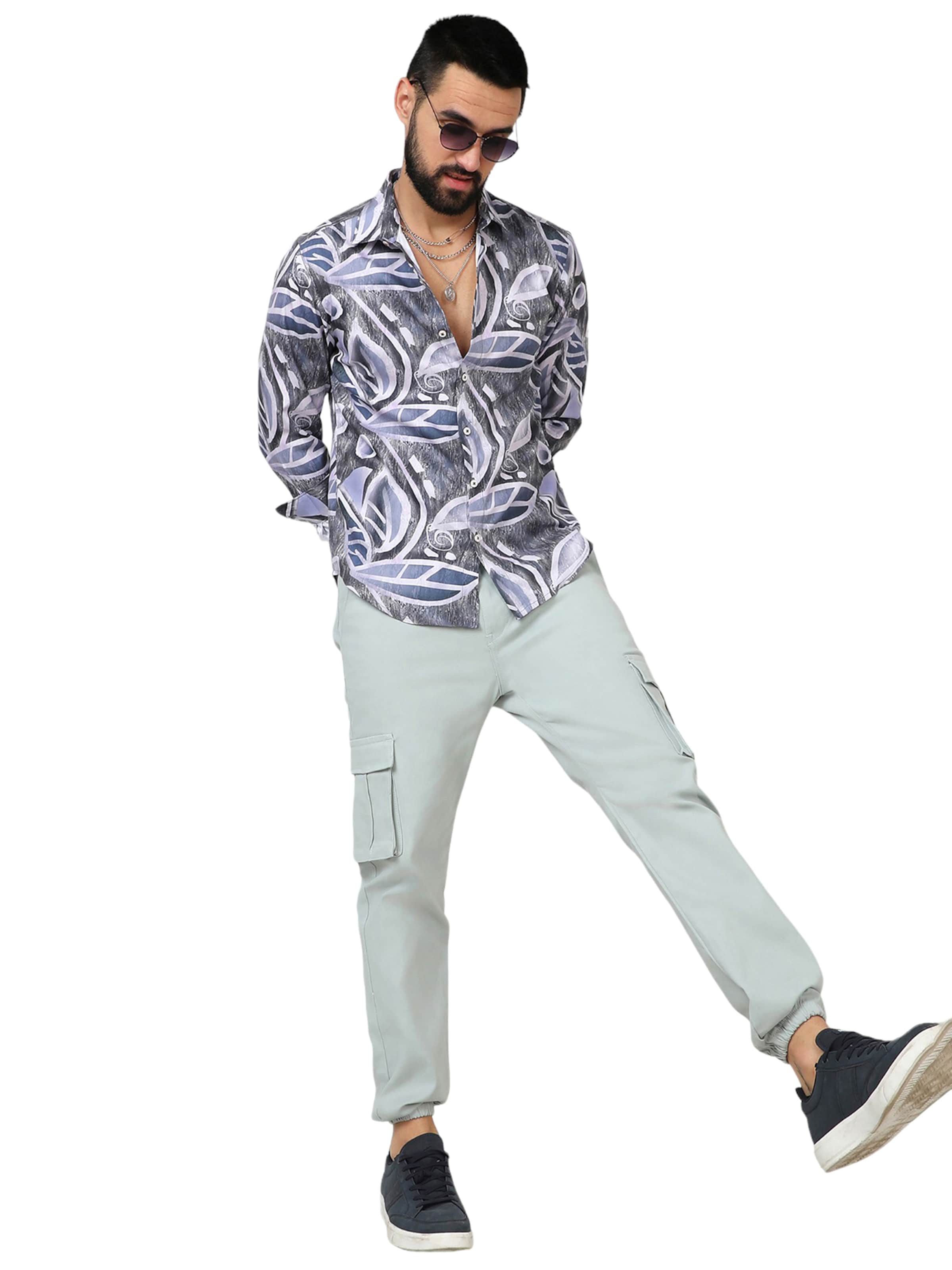 jauktas krāsas Campus Sutra Standarta piegriezums Krekls 'Johnny'