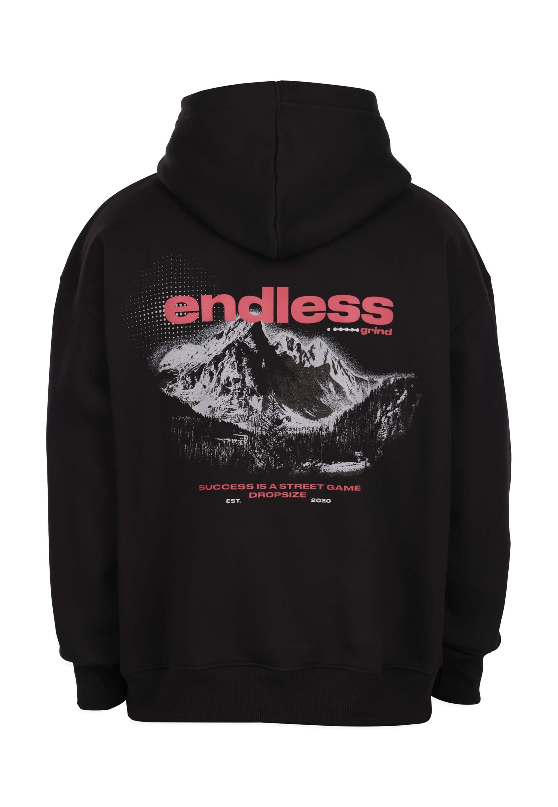 Felpa 'Grind' di Dropsize in nero