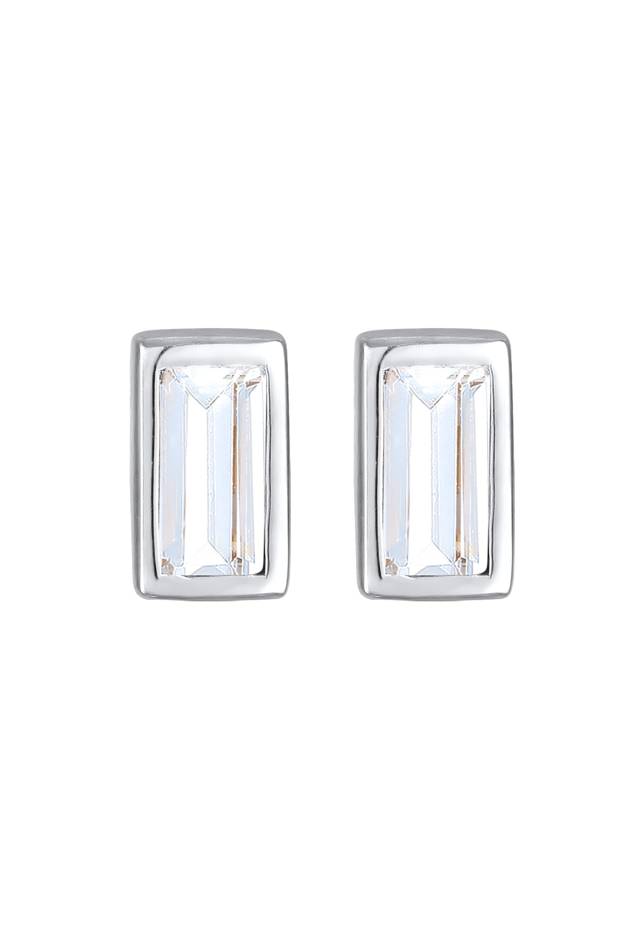 KUZZOI Earring in Silver: front