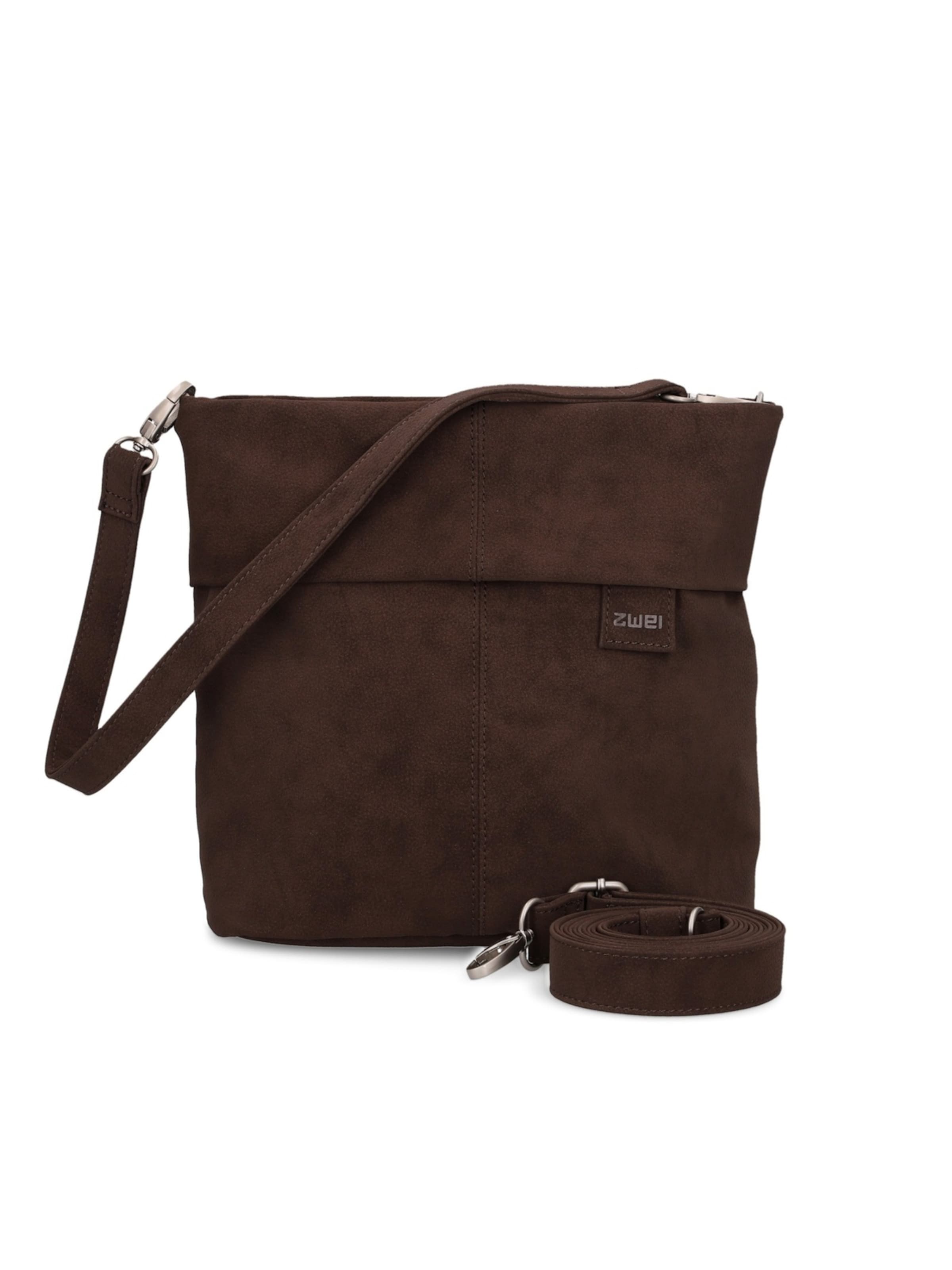 Borsa a mano 'MADEMOISELLE.M M8' di ZWEI in marrone