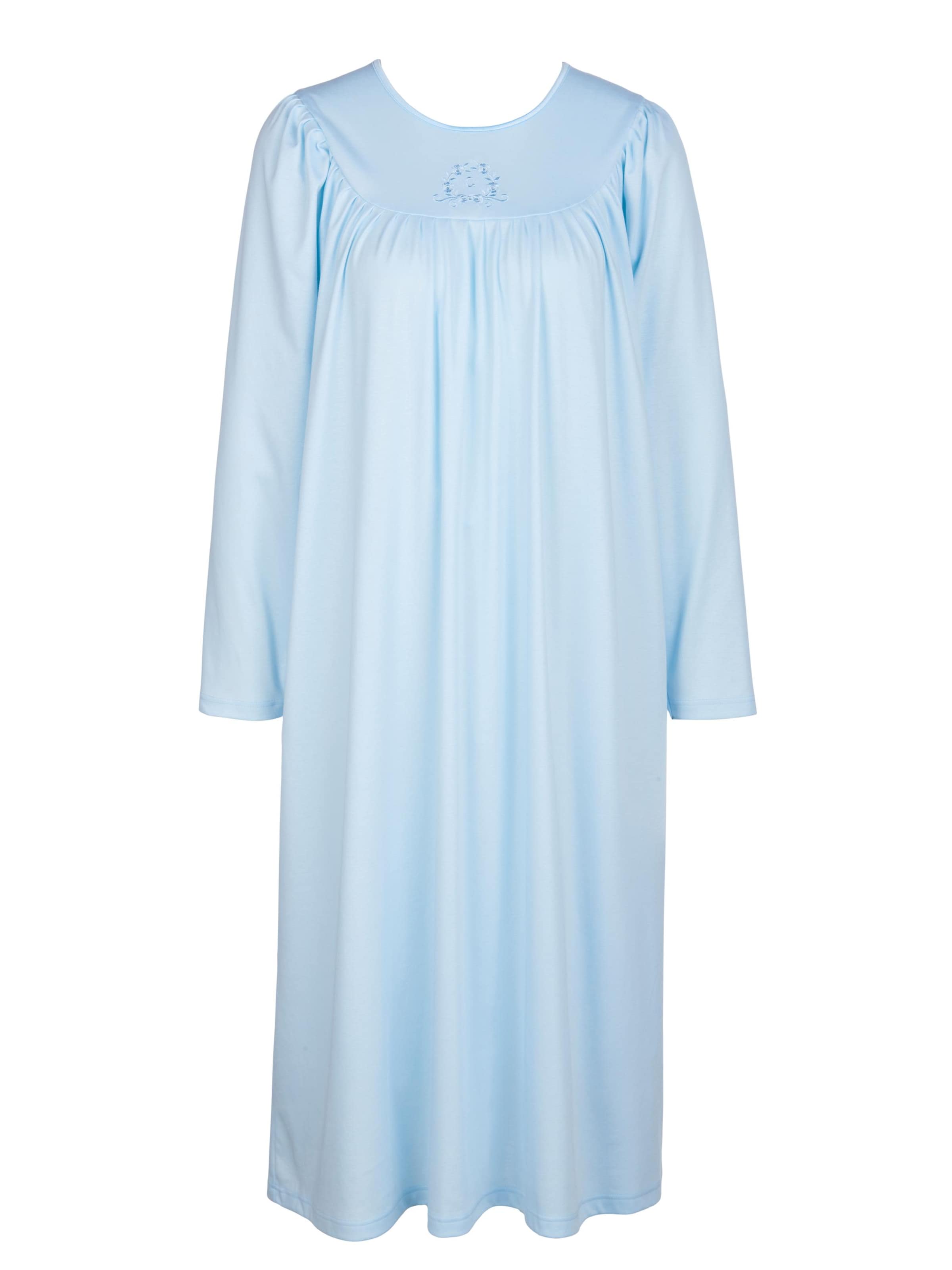 CALIDA Nightgown 'Soft Cotton' in Blue: front