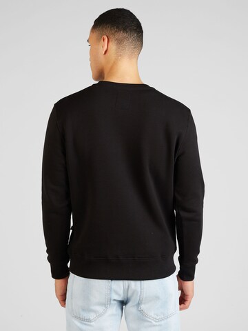 ALPHA INDUSTRIES Sweatshirt i sort