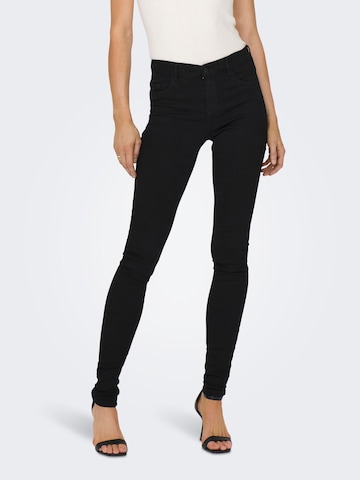 ONLY Regular Jeans in Zwart: voorkant