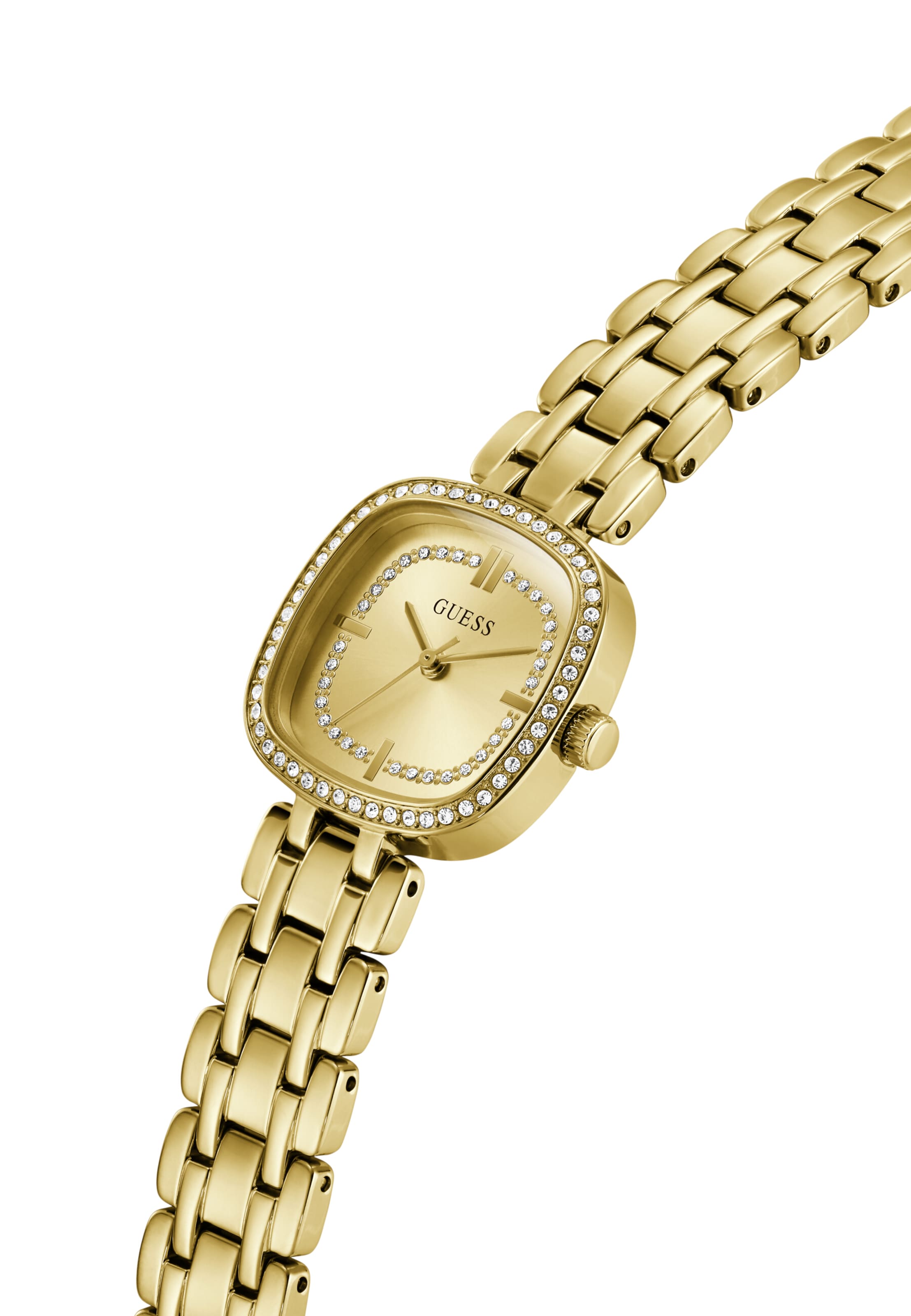 GUESS Analoog horloge ' HAZEL ' in Goud