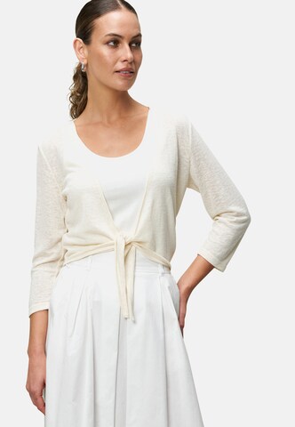 zero Strickjacke in Weiß: Vorderseite