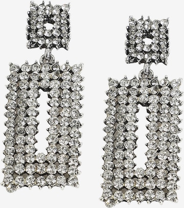 sidabrinė SOHI Auskarai 'Sheelu': priekis