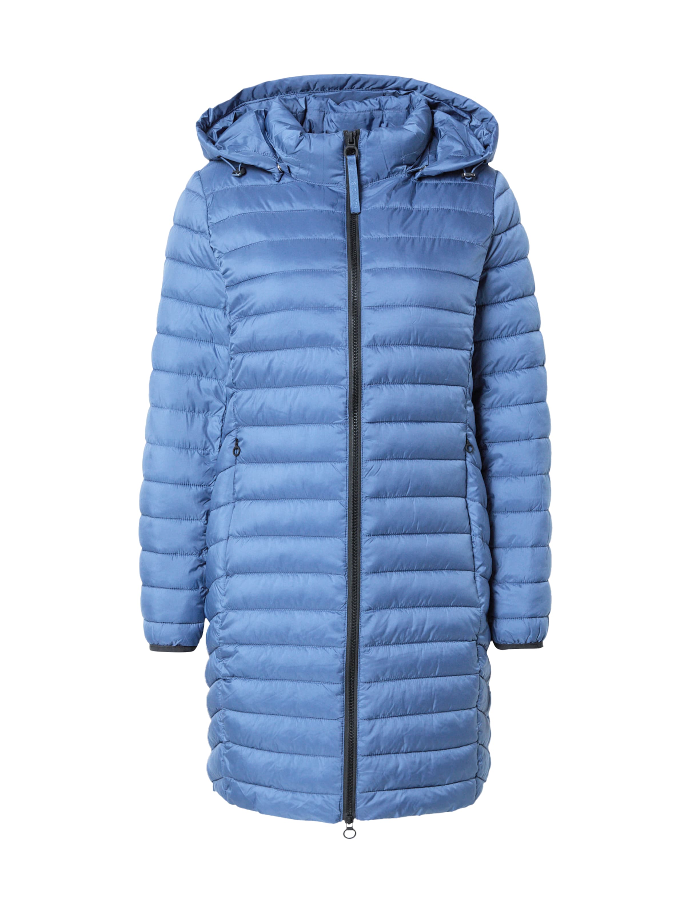 s.Oliver Between-seasons coat in Blue: front