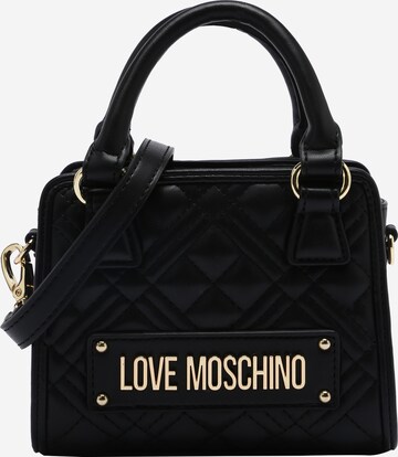 Borsa a mano di Love Moschino in nero: frontale